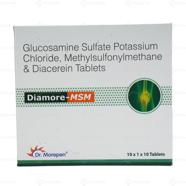 Diamore Msm 50/750/250mg Tablet 10s