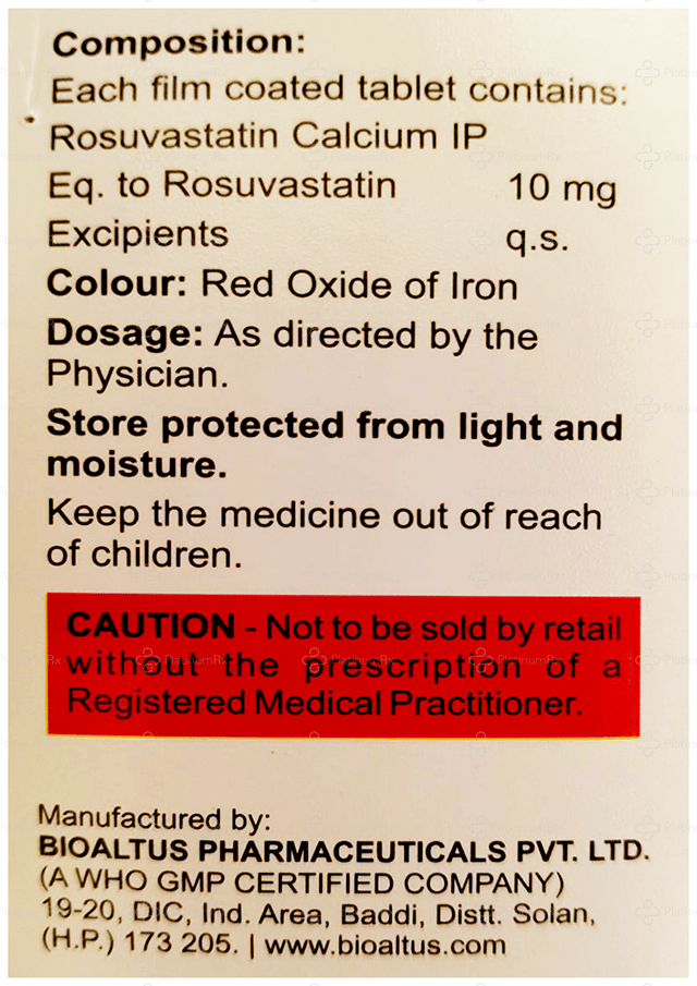 Rostiva 10mg Tablet 15s