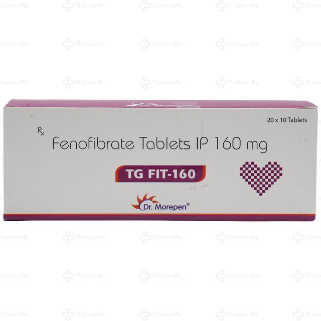 TG Fit 160mg Tablet 10s