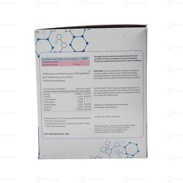 Orthojoint 1500mg Tablet 15s