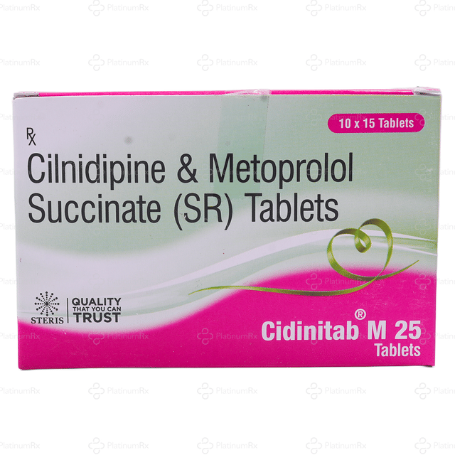 Cidinitab M 25/10mg Tablet SR 15s