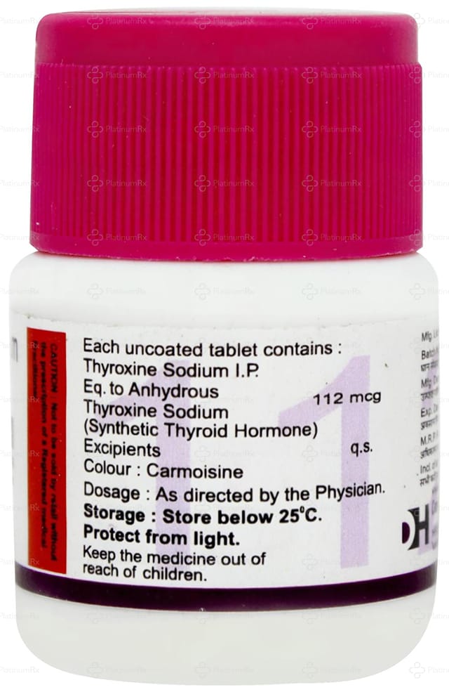Thyrodax 112mcg Tablet
