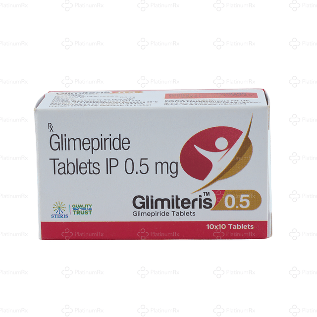 Glimiteris 0.5mg Tablet 10s