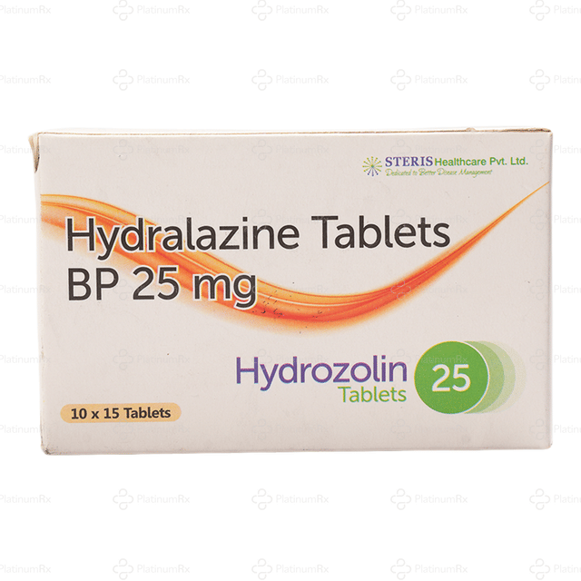 Hydrozolin 25mg Tablet 15s