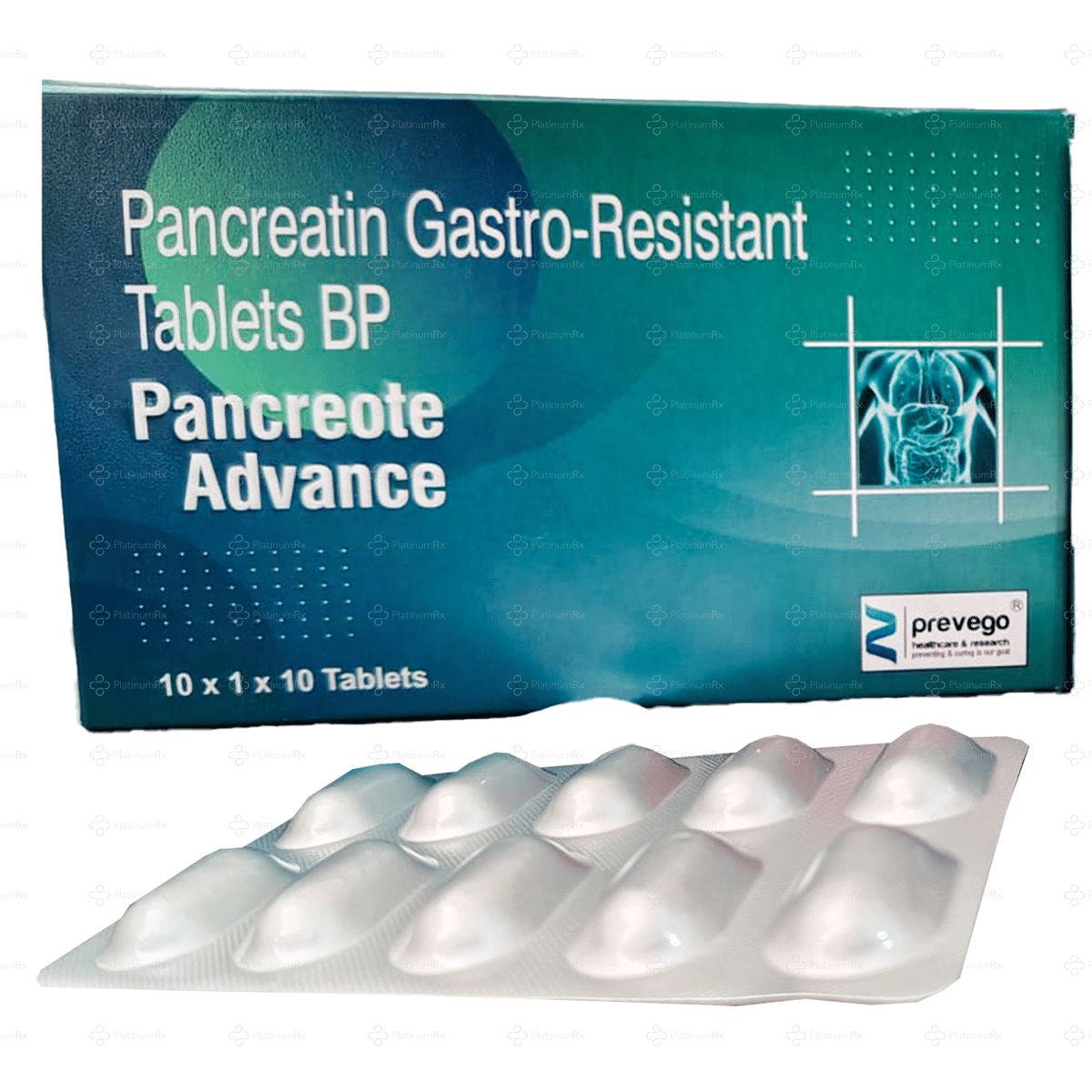 Pancreote Advance 212.5mg Tablet 10s