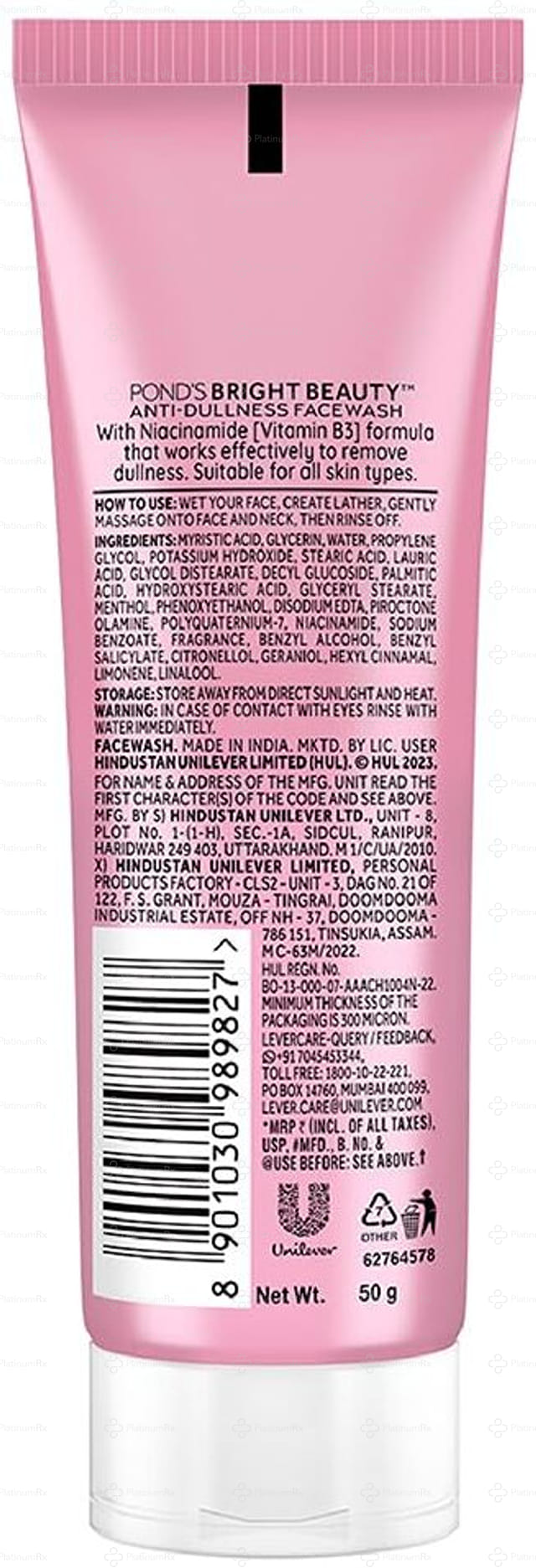 Ponds Bright Beauty Facewash 50ml