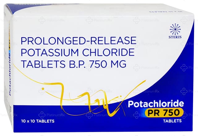 Potachloride PR 750mg Tablet 10s