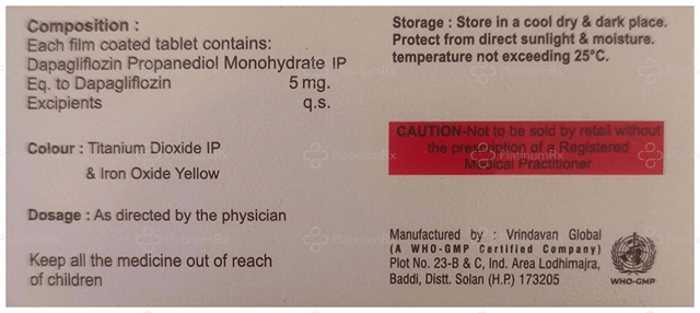 Neudapa 5mg Tablet 10s