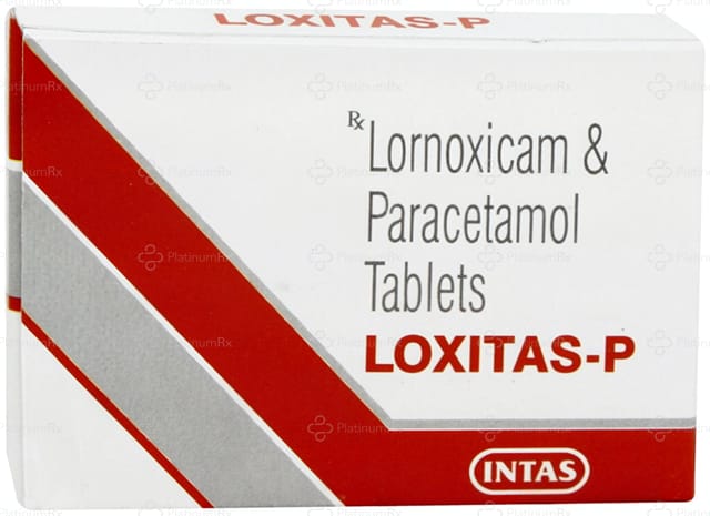 Loxitas P 8/325mg Tablet 10s