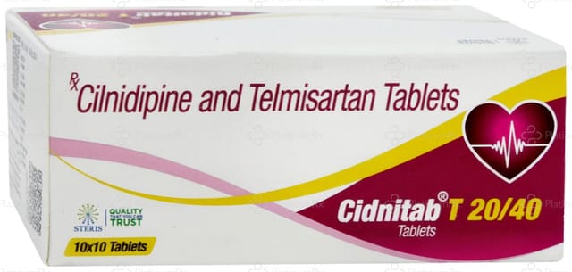 Cidnitab T 20/40mg Tablet 10s