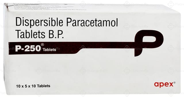P 250mg Tablet DT 10s