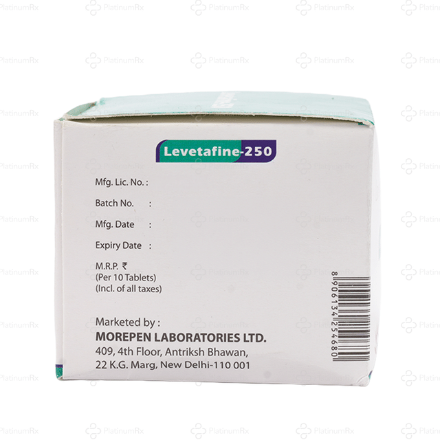 Levetafine 250mg Tablet 10s