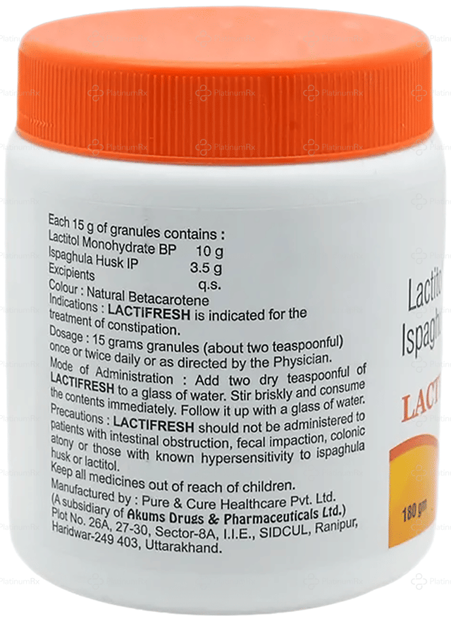 Lactifresh Husk Granule 180gm