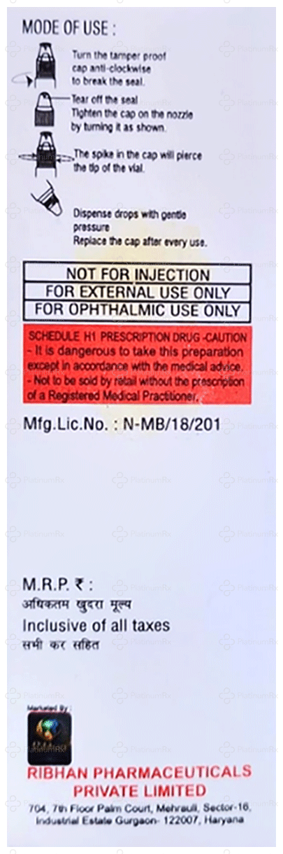 Moxribh 0.5% Ear Drop 5ml