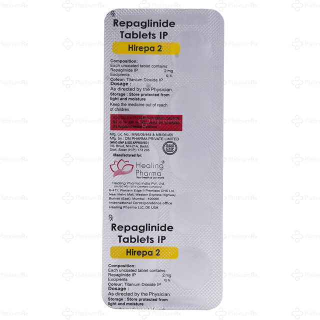 Hirepa 2mg Tablet 10s