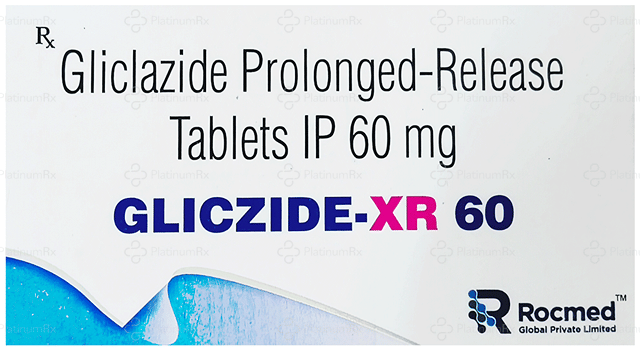 Gliczide XR 60mg Tablet PR 10s