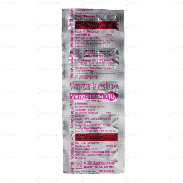 Vonostrum 10mg Tablet 10s