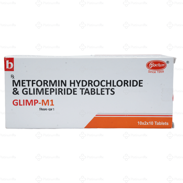 Glimp M 1/500mg Tablet 10s