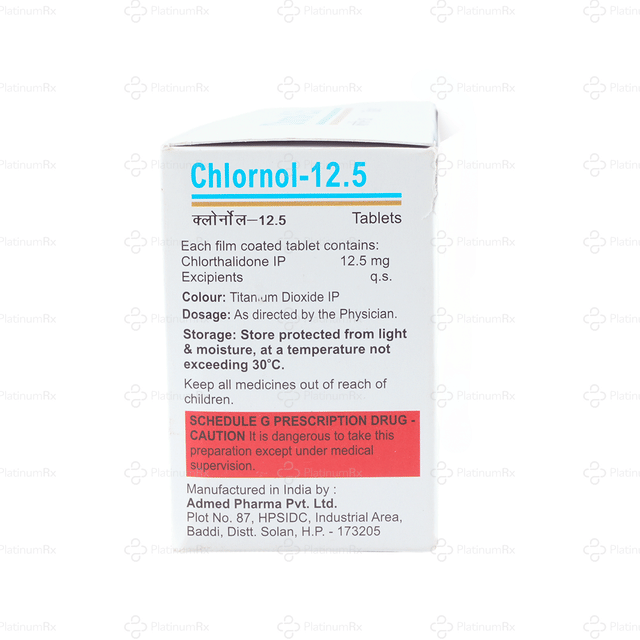 Chlornol 12.5mg Tablet 10s