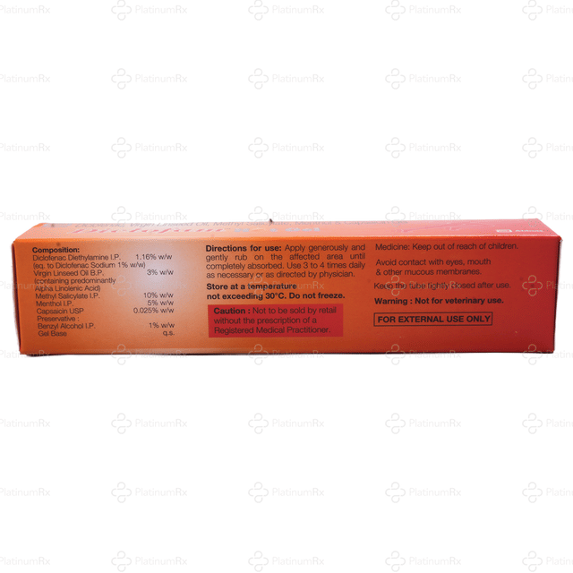 Diclofam Hot Gel 30gm