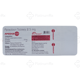 Apiedge 2.5mg Tablet 10s