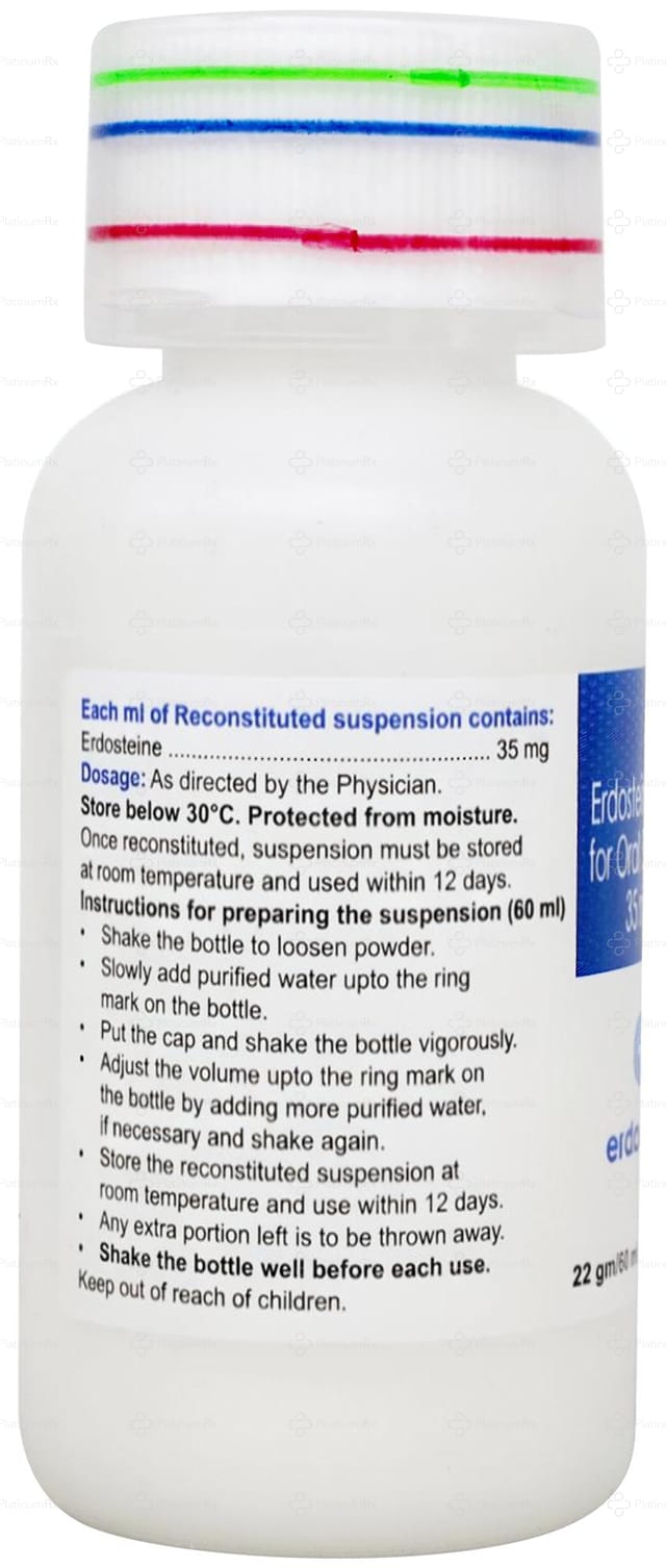 Erdostyne 35mg Suspension 60ml