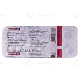 Febupen 80mg Tablet 10s