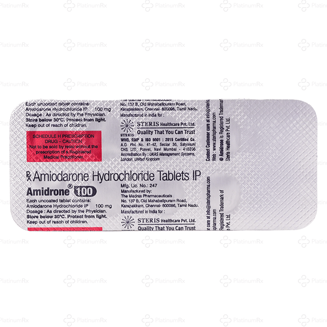 Amidrone 100mg Tablet 10s