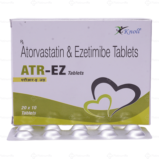 Atr EZ 10/10mg Tablet 10s