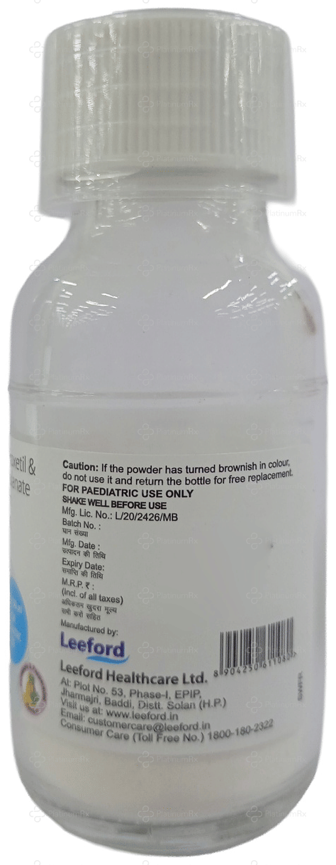 Cefredrox CV Duo 100/62.5mg Dry Syrup 30ml