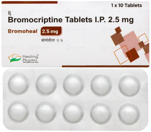 Bromoheal 2.5mg Tablet 10s