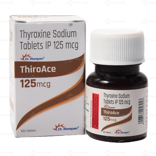 Thiroace 125mcg Tablet 100s