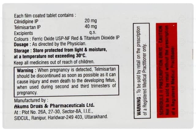 Cidnitab T 20/40mg Tablet 10s