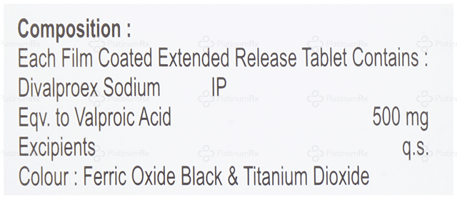 Wiropex OD 500mg Tablet ER 10s
