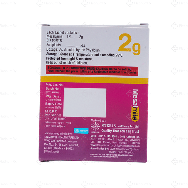 Mesalmile 2gm Sachet 2gm