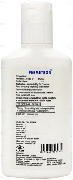 Permetron 5% Lotion 50ml
