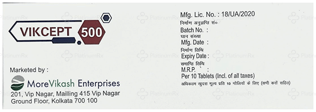 Vikcept 500mg Tablet 10s