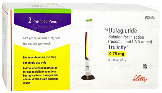 Trulicity 0.75mg Pre Filled Pen Injection 2X0.5ml