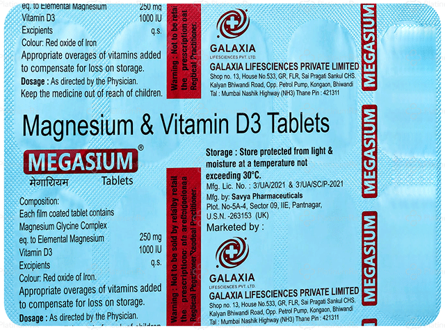 Megasium Tablet 10s