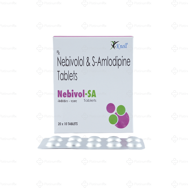 Nebivol SA 5/2.5mg Tablet 10s