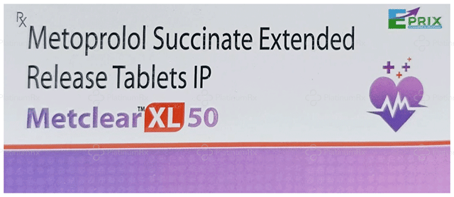 Metclear XL 47.5mg Tablet ER 10s