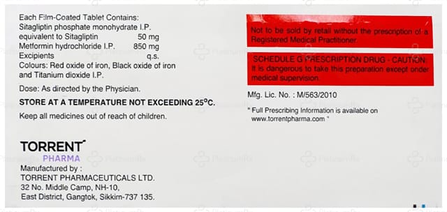 Stalix M 50/850mg Tablet 15s