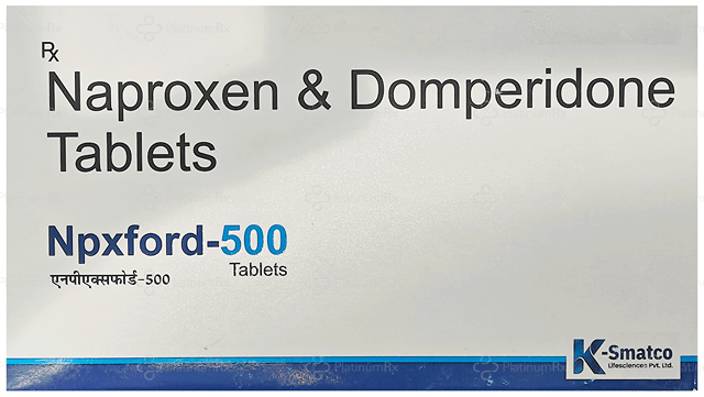 Npxford 10/500mg Tablet 10s