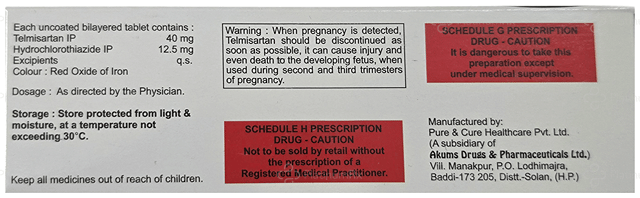 Telmigift H 12.5/40mg Tablet 15s