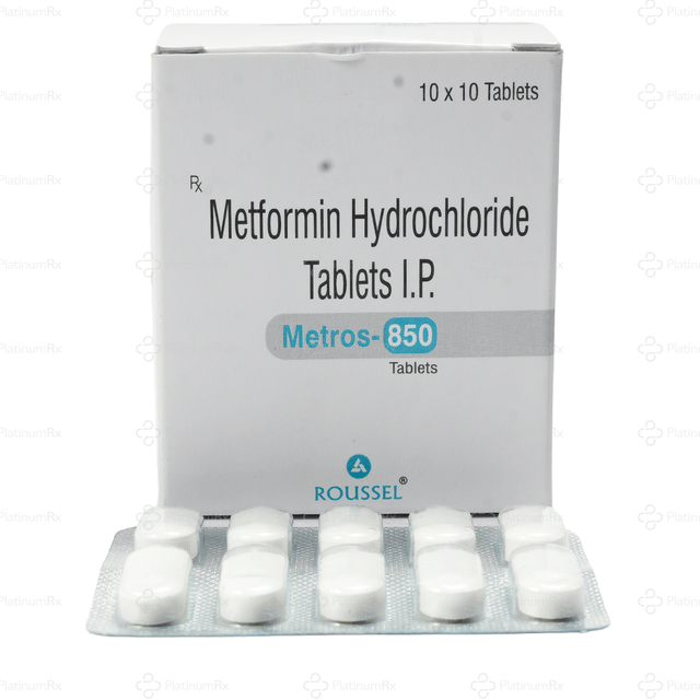 Metros 850mg Tablet 10s