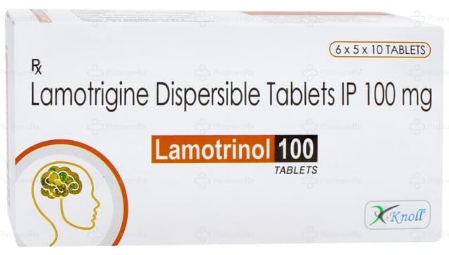 Lamotrinol 100mg Tablet 10s
