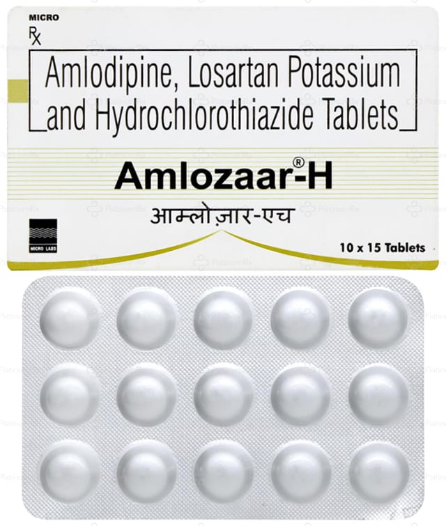 Amlozaar H 50/12.5mg Tablet 15s