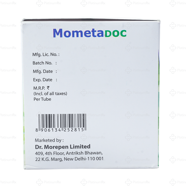 Mometadoc 0.1% Cream 10gm