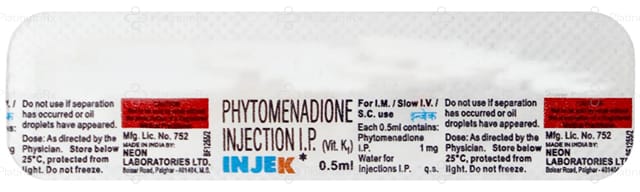 Injek 1mg Injection 0.5ml