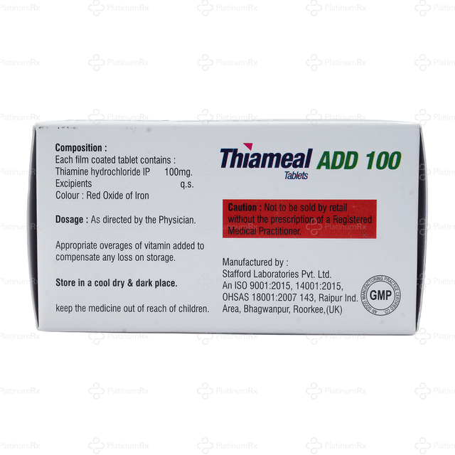 Thiameal ADD 100mg Tablet 15s